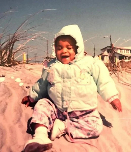 Childhood Picture of Gina Debose's daughter Ariana Debose